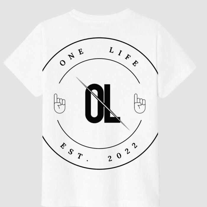 White One Life freestyle print